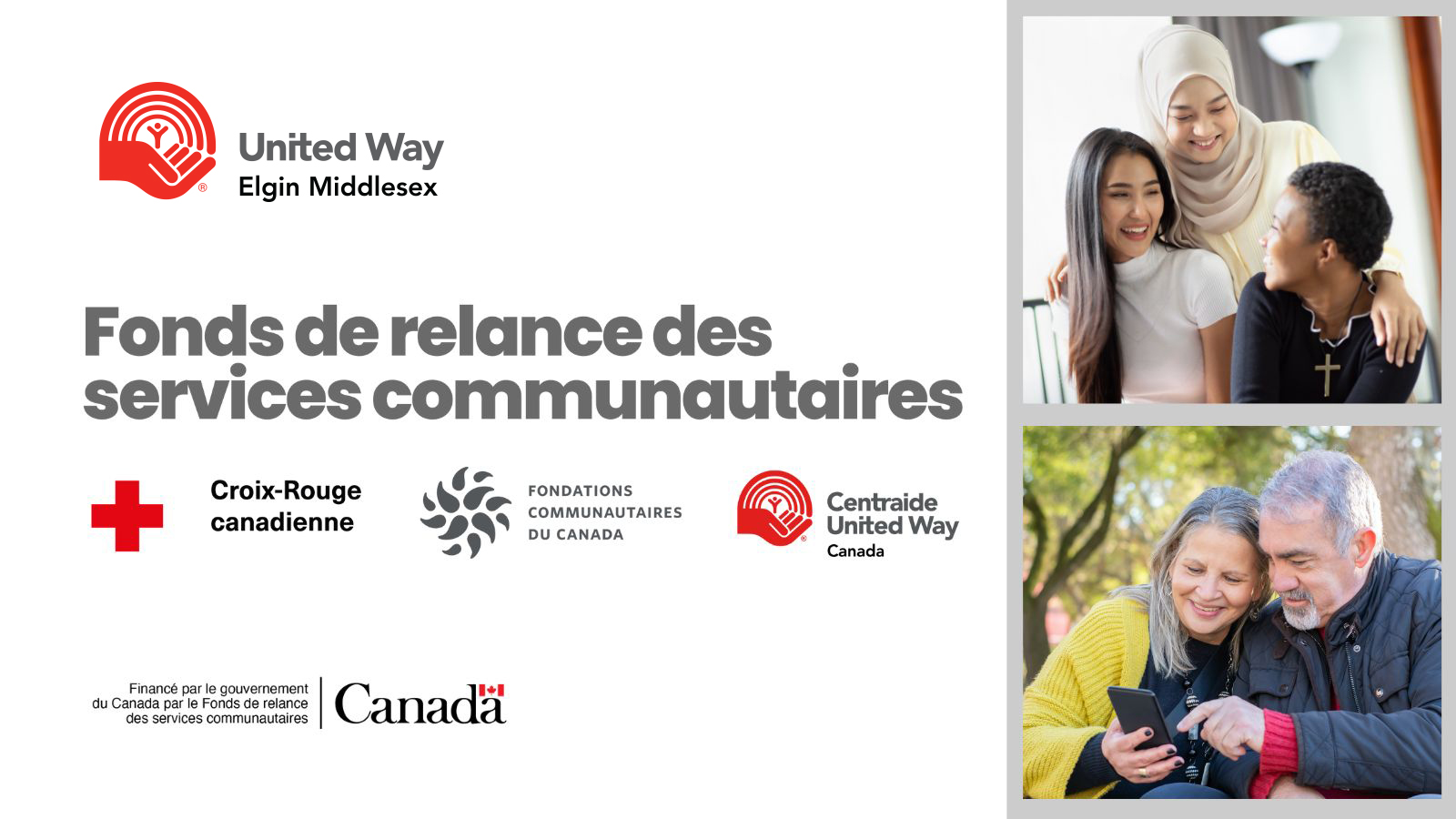 Le Fonds de relance des services communautaires